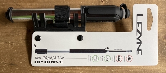 新品☆LEZYNE HP DRIVE S SILVER レザイン ドライブ シルバー_画像2