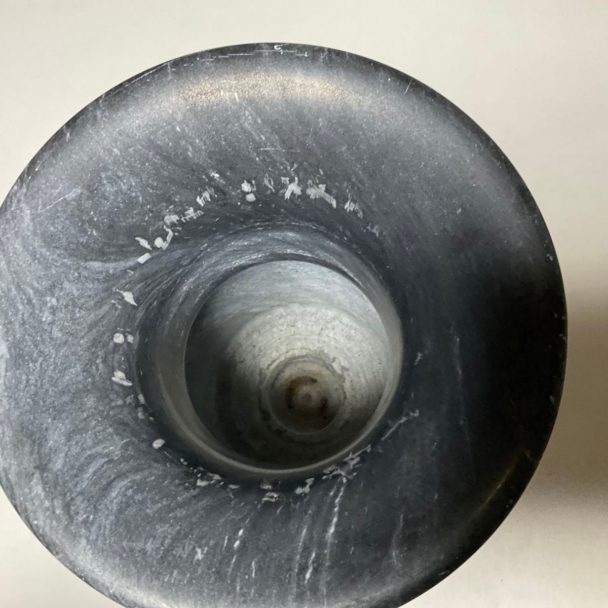 大理石 花瓶 壺 飾り壺 彫刻 山水画 インテリア 置物｜Yahoo!フリマ