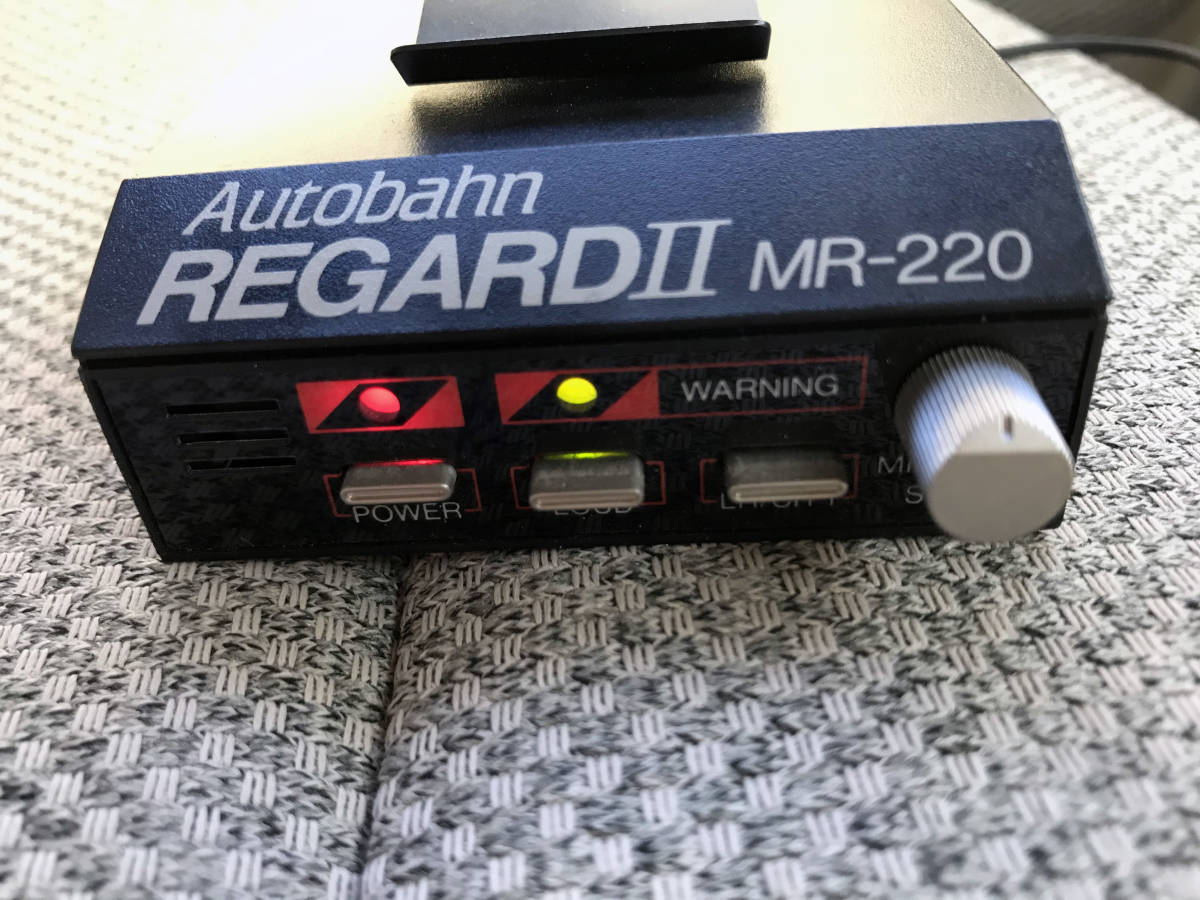 (KO) с коробкой mona. машина Autobahn REGARD II * MR-220 антирадар super he терроризм Dine схема звук . свет сделано в Японии 