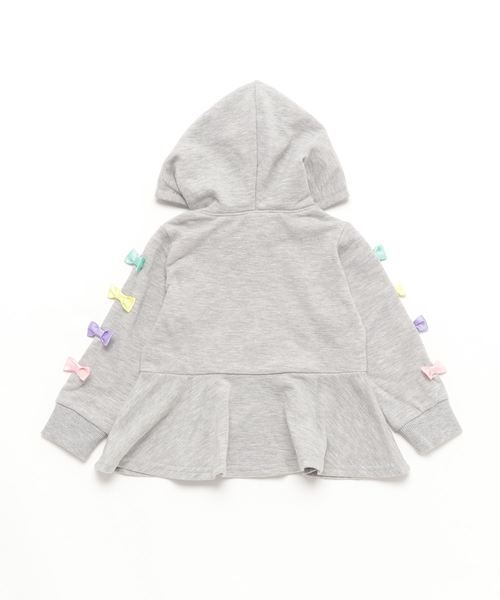 ANAP KIDS sleeve ribbon attaching flair Parker gray 