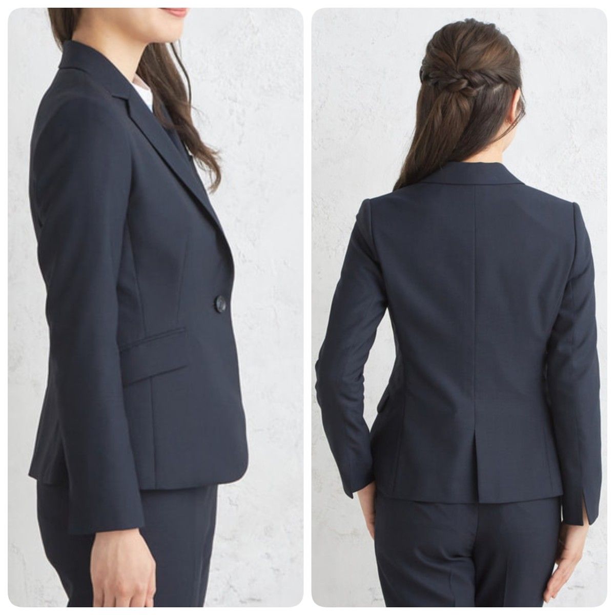 美品✨ レミュー アオキ スーツ セットアップ 洗える 15号LES MUES 極美品 アオキ AOKI レミュー LES MUES 洗える キレイスーツ 3点