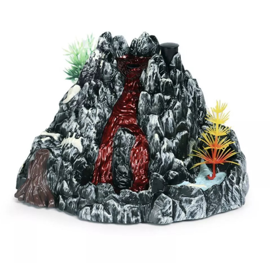 火山モデル光シミュレーションシーン実験おもちゃ教育アクション子供キッズおもちゃ（色はＡ）_画像1