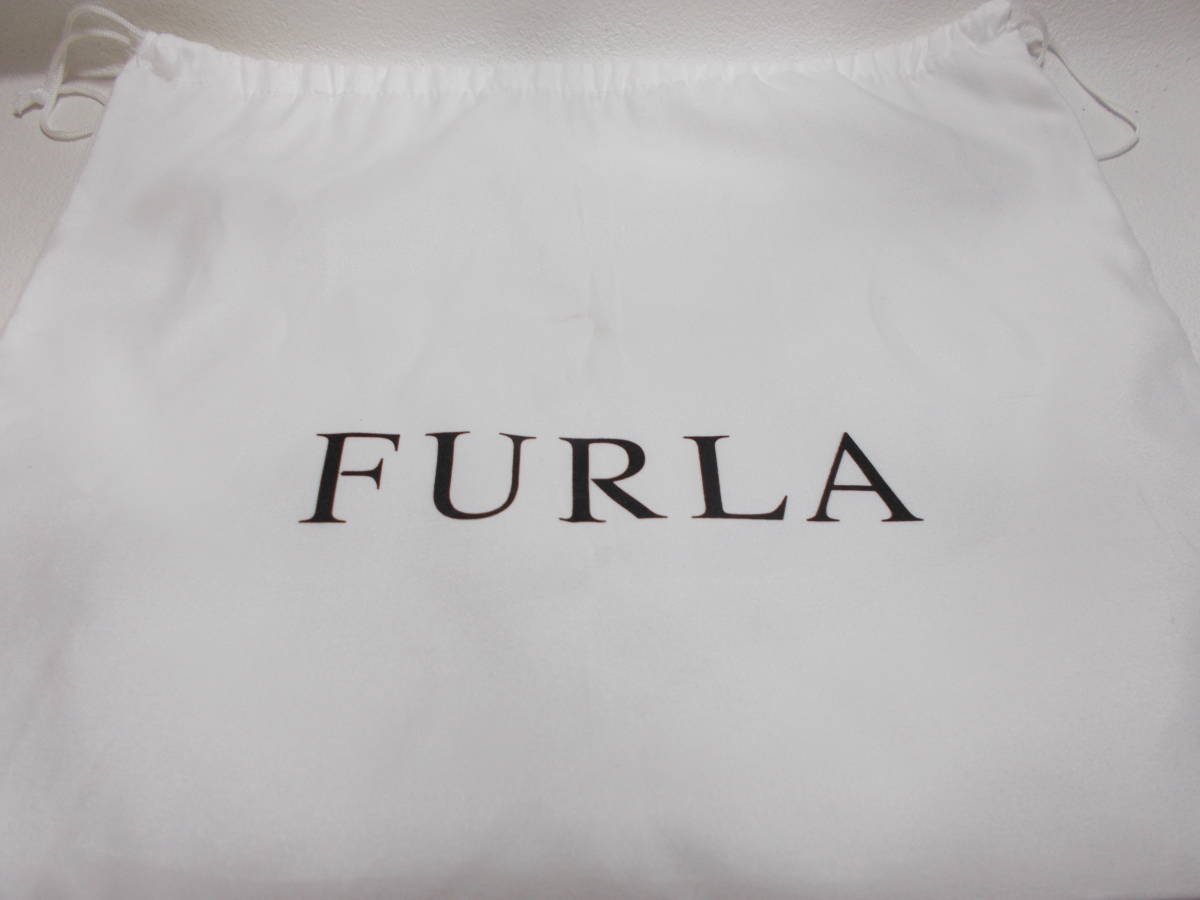 [フルラ]ハンドバッグ ショルダーバッグ　2ウェー レディース FURLA ブラック保存袋有　新品未使用品_画像8