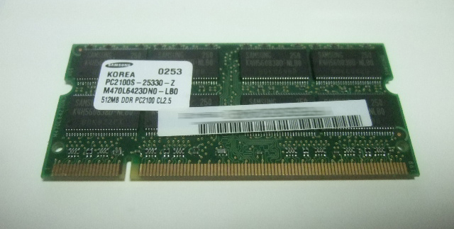 #PowerBook G4/1.5. was used 512MB memory.