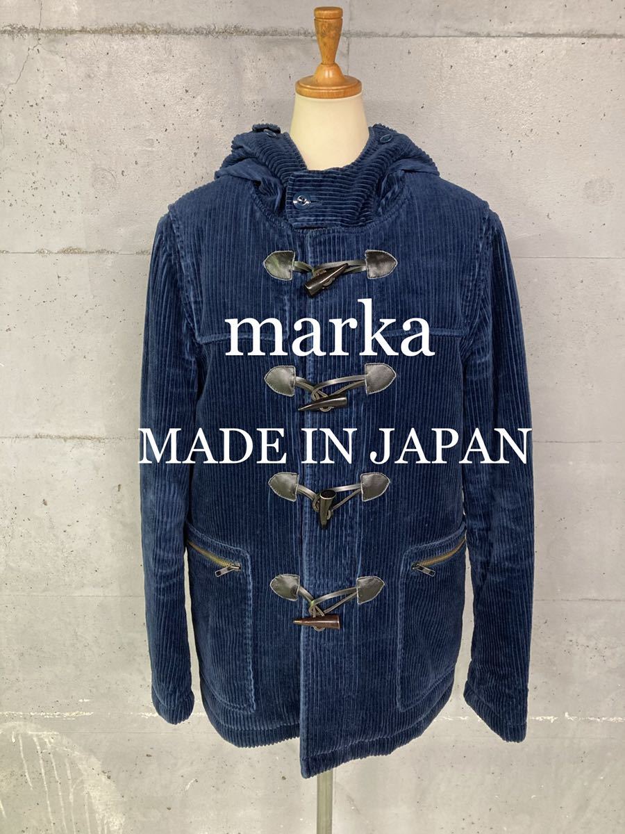 marka corduroy duffle coat! made in Japan!