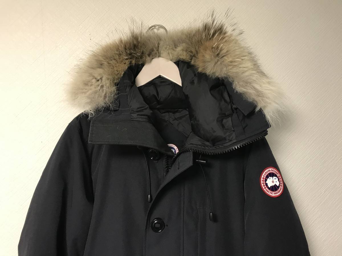 極美品本物カナダグースCANADAGOOSEナイロンシャトーロングコートN-3B