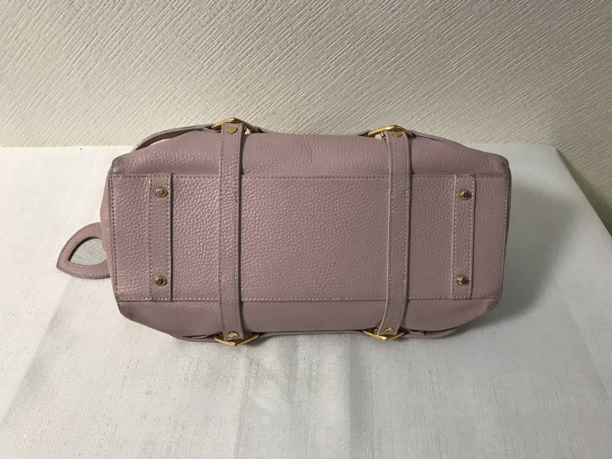  подлинный товар Samantha Thavasa SamanthaThavasa натуральная кожа Heart сумка "Boston bag" бизнес рука большая сумка розовый party женский путешествие путешествие 