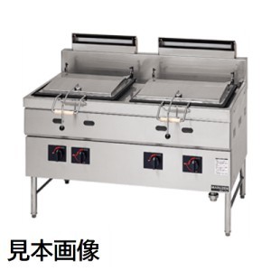 ◇ ガス餃子焼器 マルゼン MGZS-137WB 厨房機器