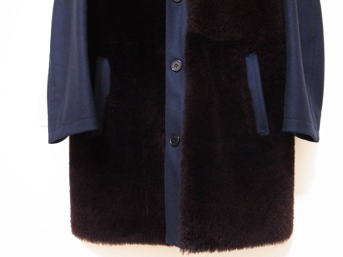 aw13-14 MARNI マルニ ムートン ステンカラーコート サイズ44