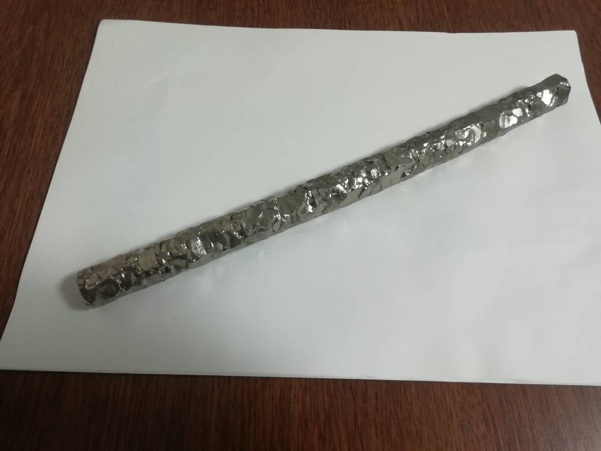  Jill KONI um99.98% 426.5g crystal bar rare metal metal origin element specimen sale Zr zirconium