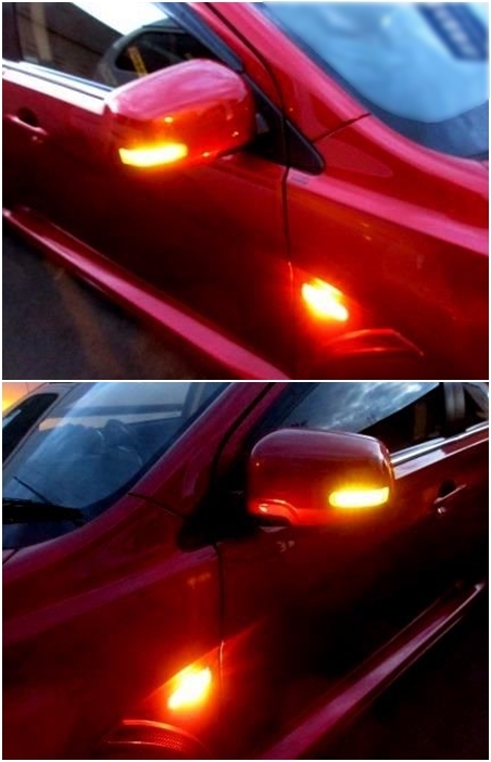  door mirror left right set * Turn signal attaching mirror cover original option * CZ4A Lancer Evolution 10