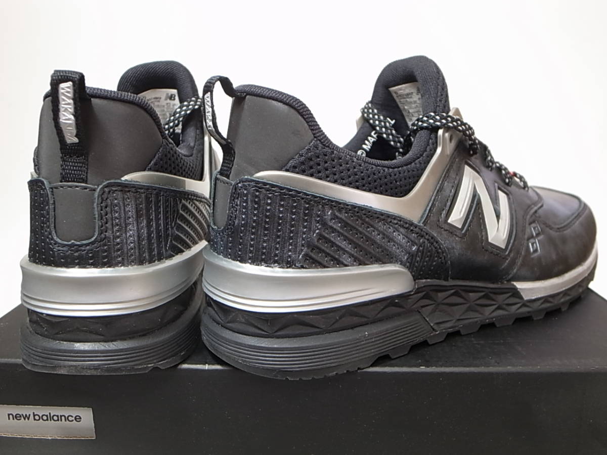 【送料無料 即決】NEW BALANCE x MARVEL MS574BKP SPORT 26cm US8 新品 マーベル映画ブラックパンサー BLACK PANTHER限定 別注コラボモデル