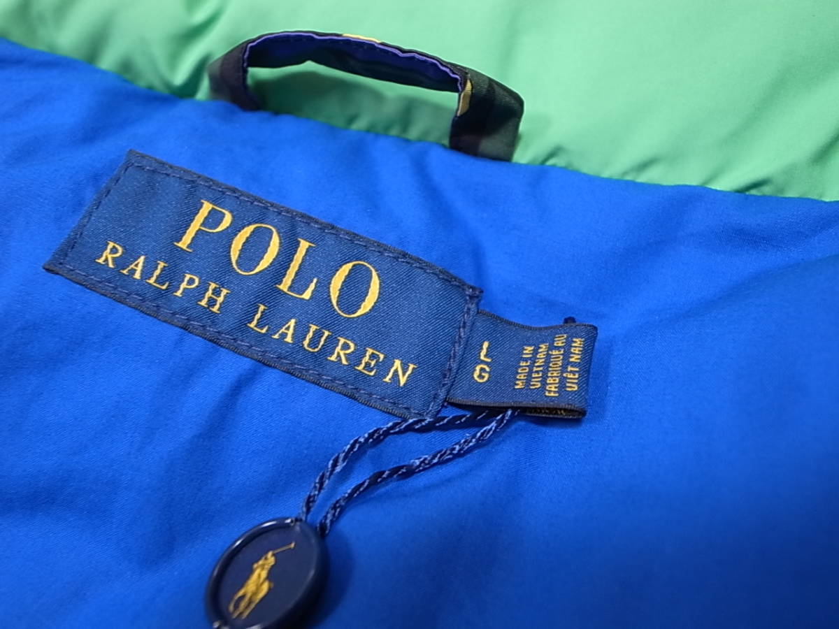 【送料無料 即決】POLO RALPH LAUREN OG PUFFER DOWN FILL JACKET ネイティブ柄 NATIVE スキー SKI ダウンジャケット ラルフ Lサイズ 新品_画像7