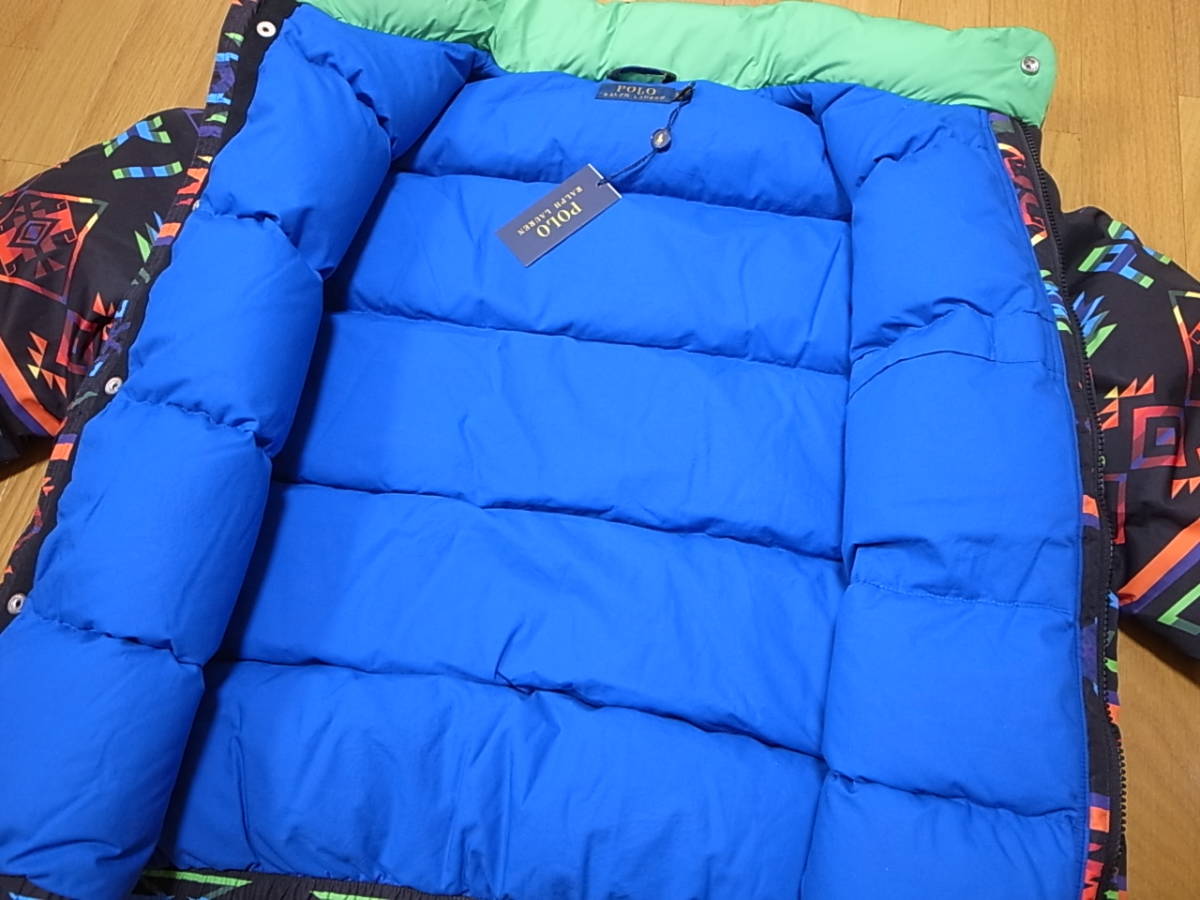 POLO RALPH LAUREN OG PUFFER DOWN FILL JACKET ネイティブ柄 NATIVE