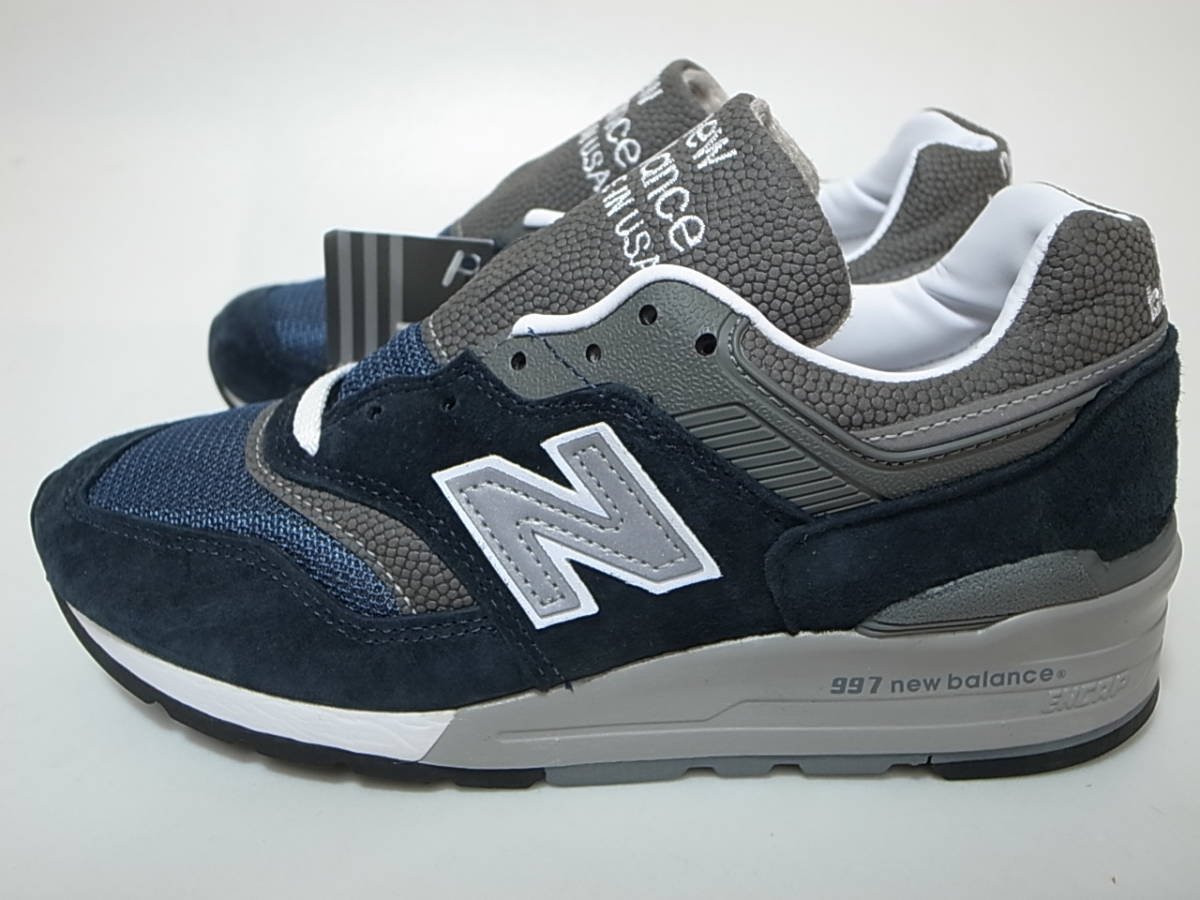 [ free shipping prompt decision ] abroad limitation not yet sale in Japan NEW BALANCE USA made M997NV 23cm US5 new goods NAVY navy x gray navy blue x ash MADE IN USA America made American made 