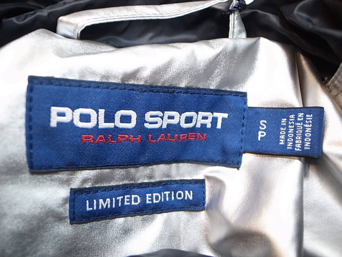 【送料無料 即決】POLO SPORT OG SILVER JACKET 復刻ポロ スポーツ コレクション メタリックシルバー S 新品LIMITED EDITIONラルフローレン_画像8