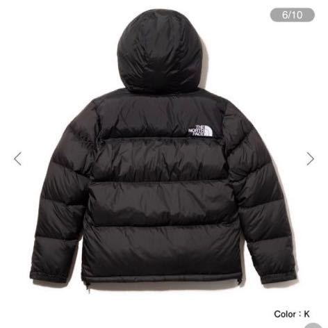 サイズ L ヌプシフーディ Nuptse Hoodie ND92041R ブラック