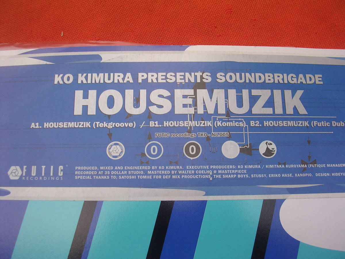 12 / KO KIMURA presents Soundbrigade / Housemuzik _画像3