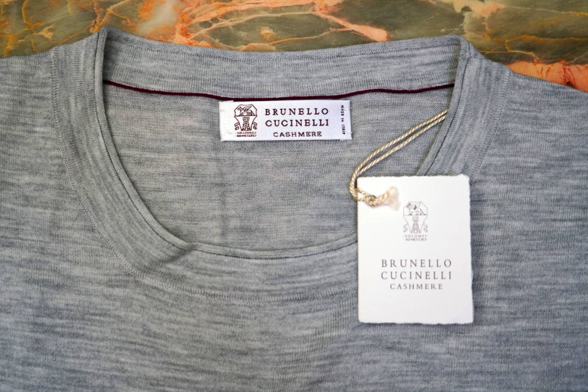 新品 ☆ ブルネロ クチネリ BRUNELLO CUCINELLI カシミア バージン