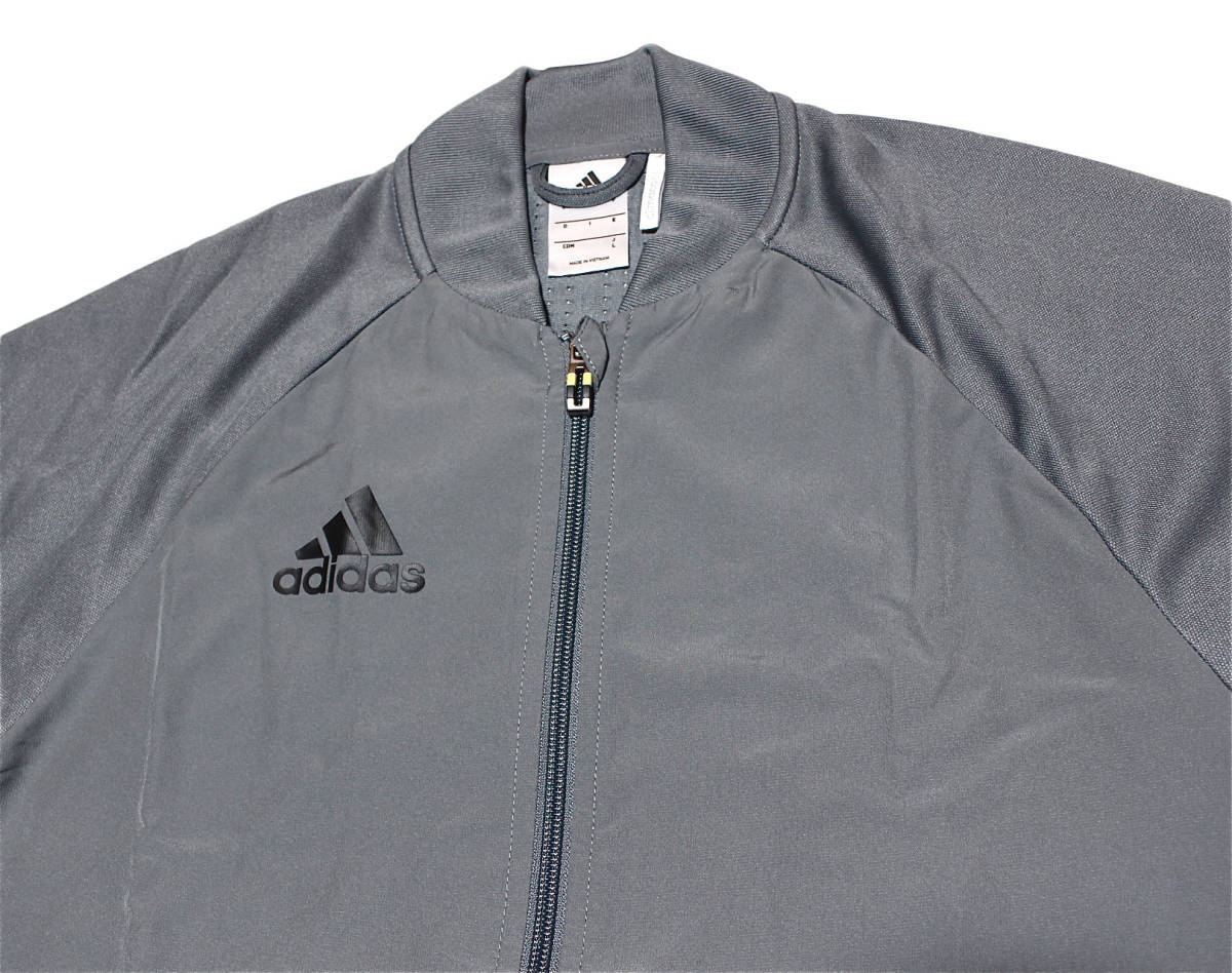 【新品】アディダス コンディボ ジャケット【54：灰】M adidas ランニング ジョギング サッカー フットサル トレーニング ジム ジャージ_画像3