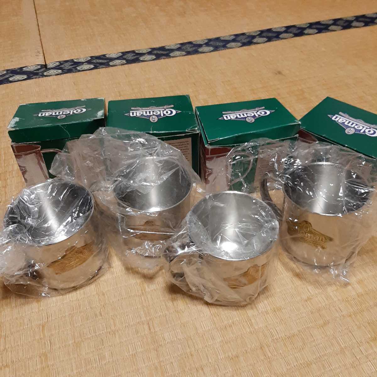 Coleman 希少 マグカップ コールマン ステンレス ビンテージ Coleman 希少 マグカップ コールマン ステンレス ビンテージ