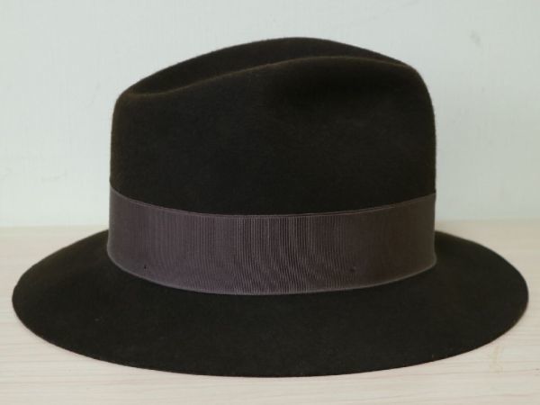 レア 本物 オフィシャル品 ! 1984年 インディ ジョーンズ ステットソン Stetson ビンテージ ハット 帽子 //ボルサリーノ ハリソン フォード_画像6