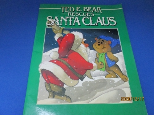 洋書絵本 Ted E Bear Rescues Santa Claus