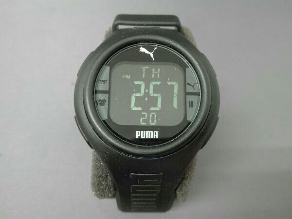 [ clock start-up has confirmed ] PUMA TIME Puma time running watch PULSE heart rate monitor wristwatch PU910541005