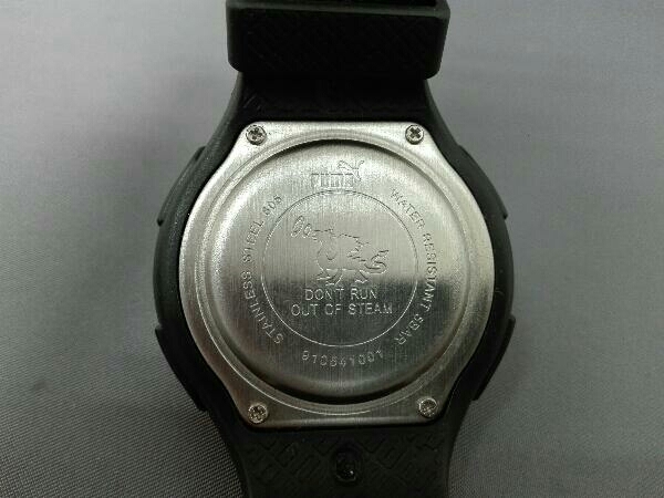 【時計起動確認済み】 PUMA TIME プーマ タイム ランニングウォッチ　PULSE スポーツ心拍計　腕時計　PU910541005_画像4