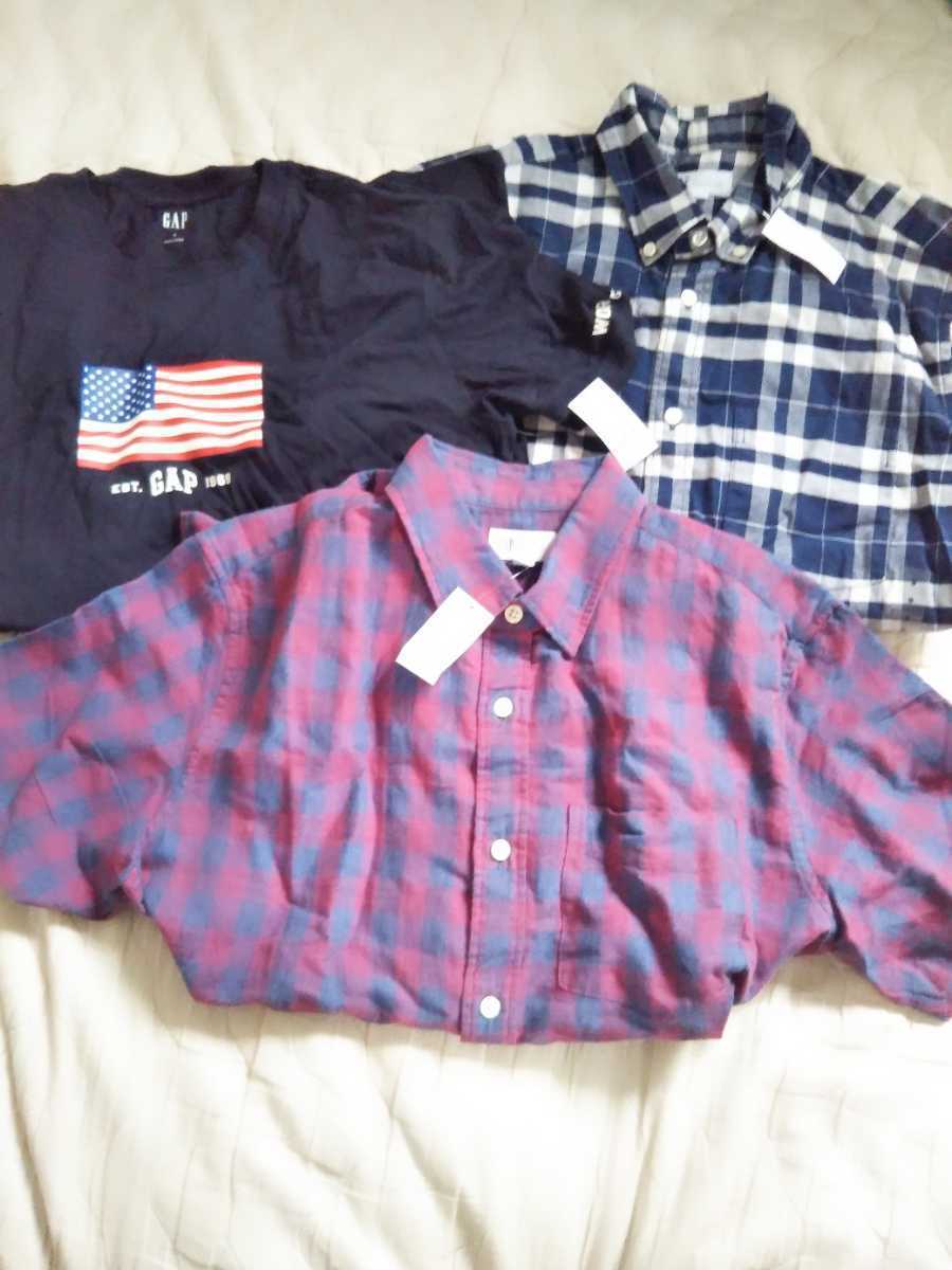 セットアップ 半袖シャツ Tシャツセット メンズM ギャップ GAP チェック チェックシャツ 新品 バラ売り可能 - 長袖 - reachahand.org セットアップ 半袖シャツ Tシャツセット メンズM ギャップ GAP チェック チェックシャツ 新品 バラ売り可能 - 長袖 - reachahand.org