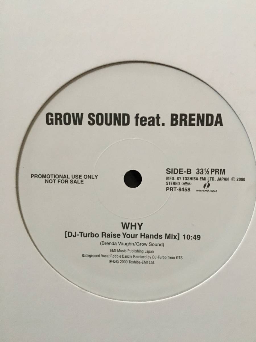 送料無料　激レアプロモ　GROW SOUND feat. BRENDA / YOU BRING ME JOY