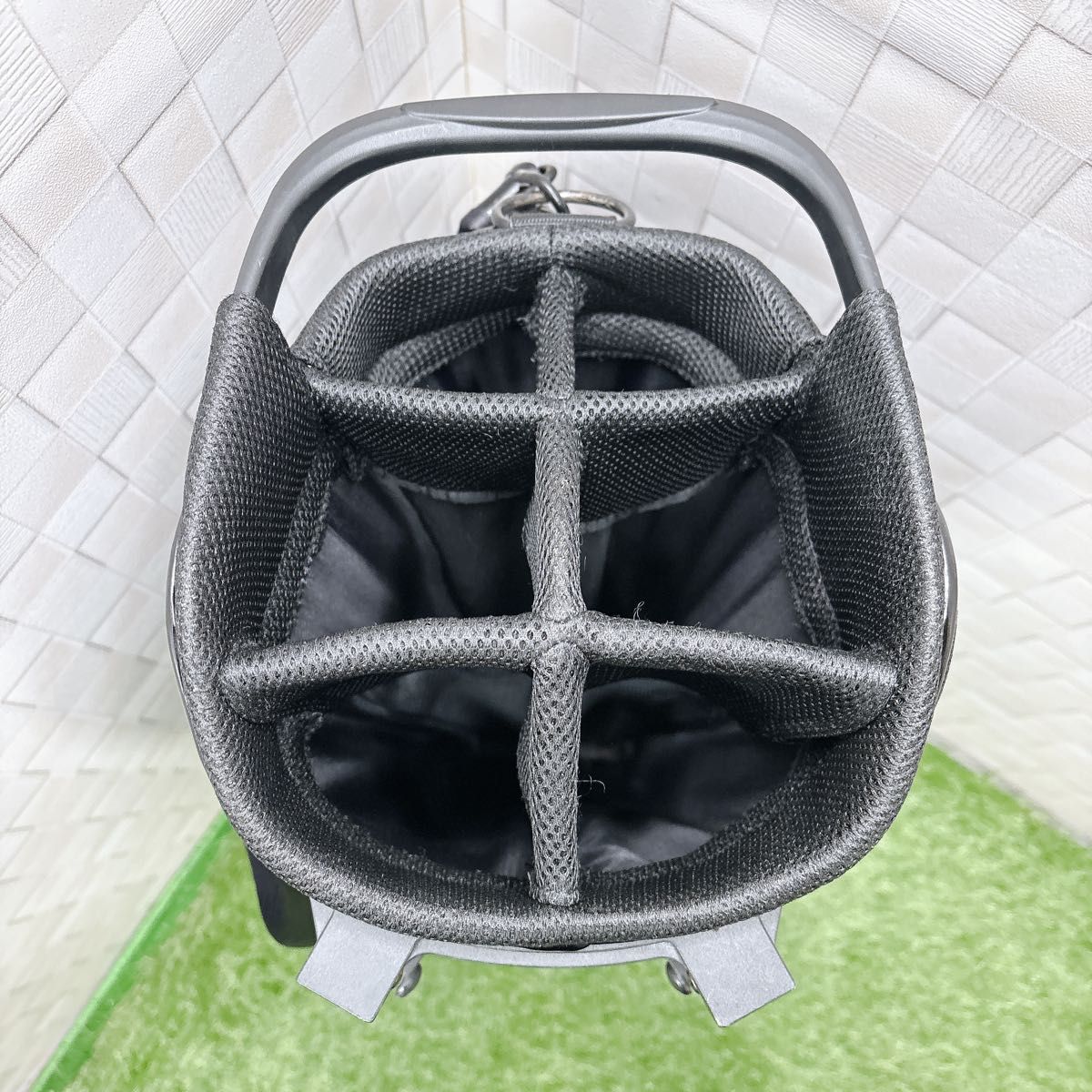 エポン キャディバッグ スタンド式 ブラック 9インチ EPON FORGED