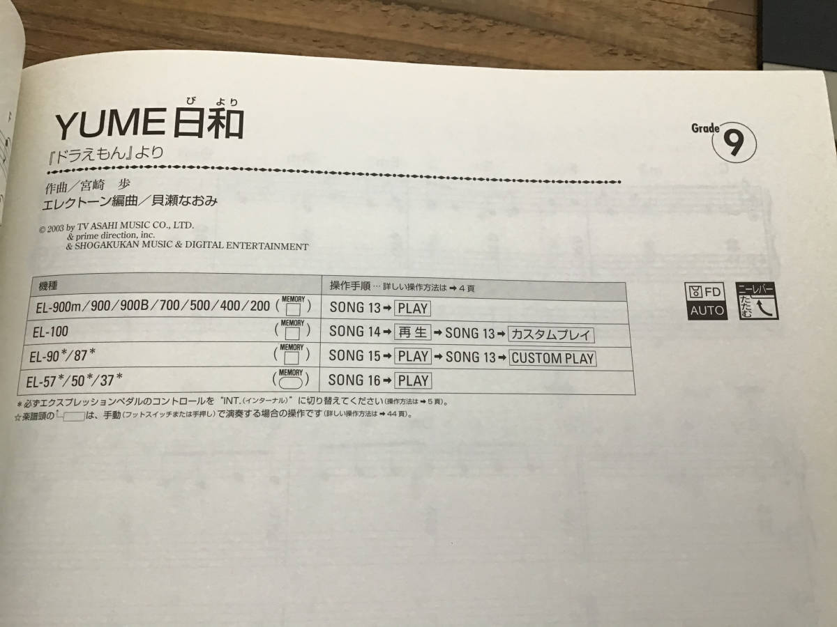 S/楽譜/アニメ5/ナルト,かいけつゾロリ,プリキュア,ドラえもん,金色のガッシュベル,レジェンズ/ELシリーズ/FD付き/エレクトーン