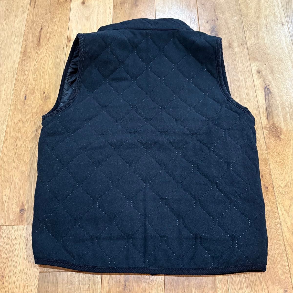 ARMEN アーメン キルティングベスト ブラック Mサイズ 黒 LAVENHAM好き