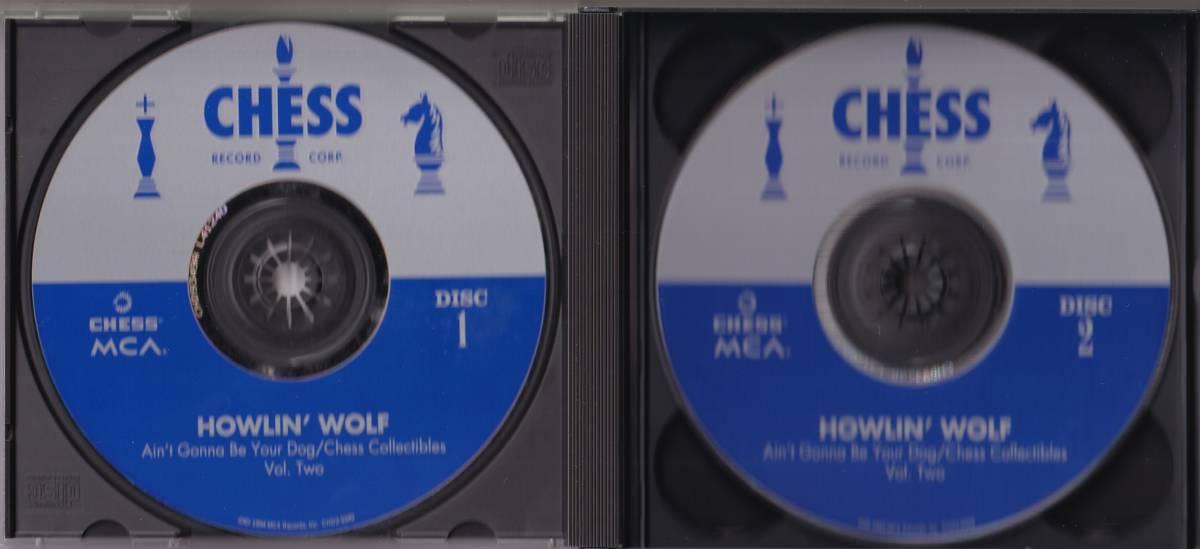 CD(U.S.)2枚組 Howlin’ Wolf : Ain’t Gonna Be Your Dog ( Chess CHD2-9349) _画像3