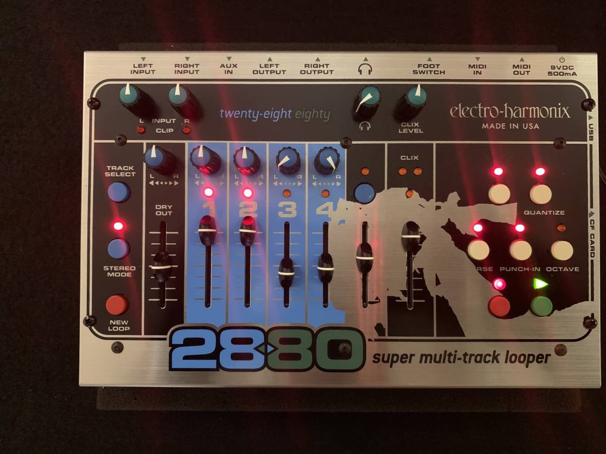 ELECTRO HARMONIX 2880 + CF (楽器店にてで購入動作確認済み