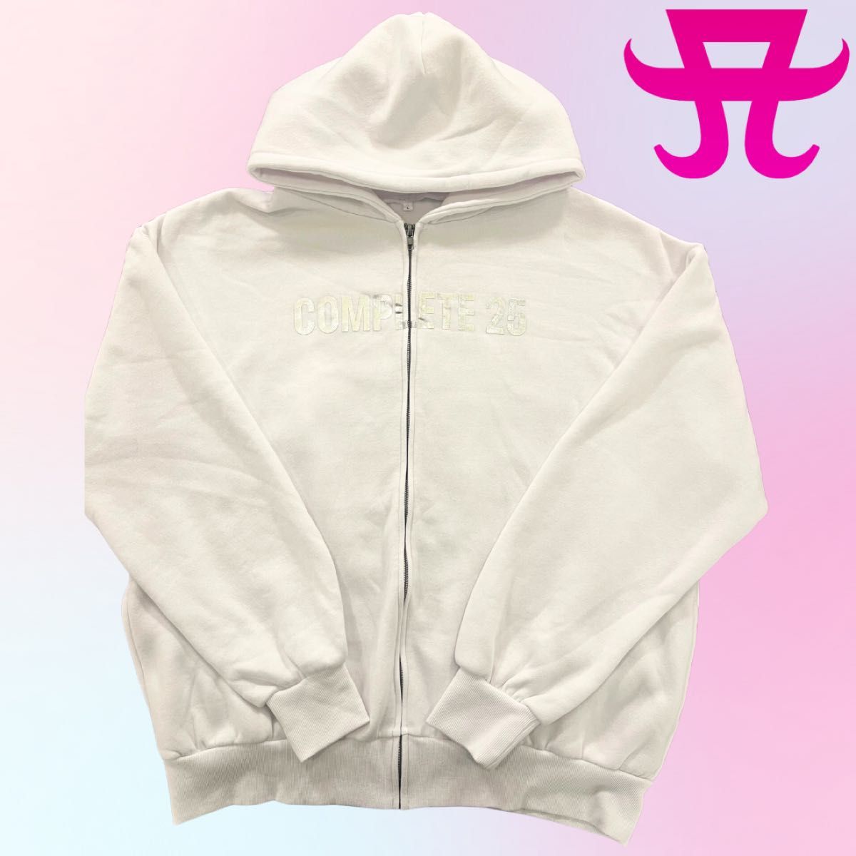 浜崎あゆみ 新品未使用 ジップパーカーコンプリート25 生産終了品 XL 定価 浜崎あゆみ COMPLETE25 パーカー ホワイト L｜Yahoo!フリマ（旧PayPay