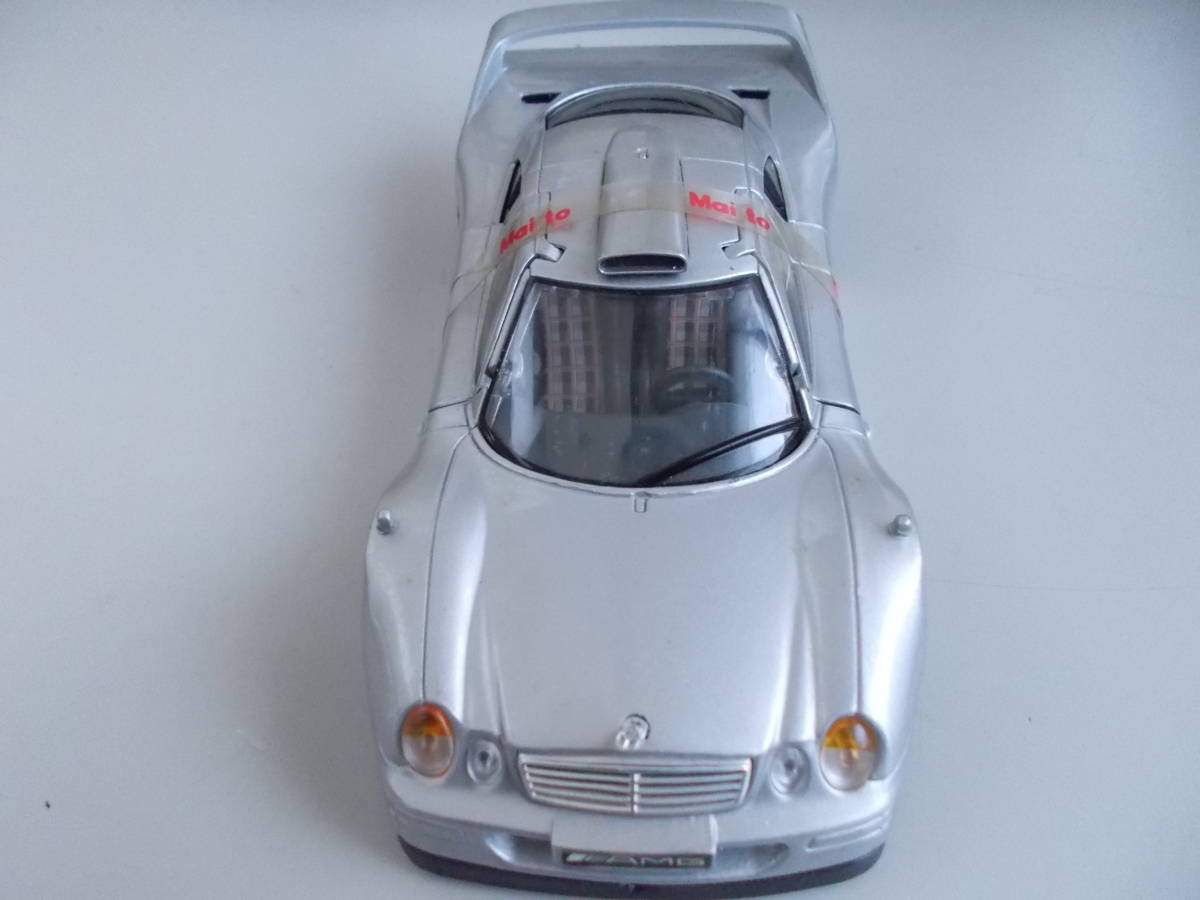 ミニカー　メルセデス　CLK-GTR　SCALA　1/26　タイ製　箱無し　中古品_画像2