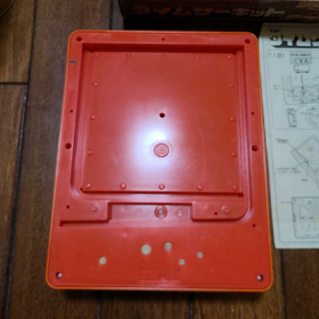 昭和レトロ 箱付 希少 レア 1976 日本製 TOMY トミー タイムサーキットゲーム ボードゲーム _画像6