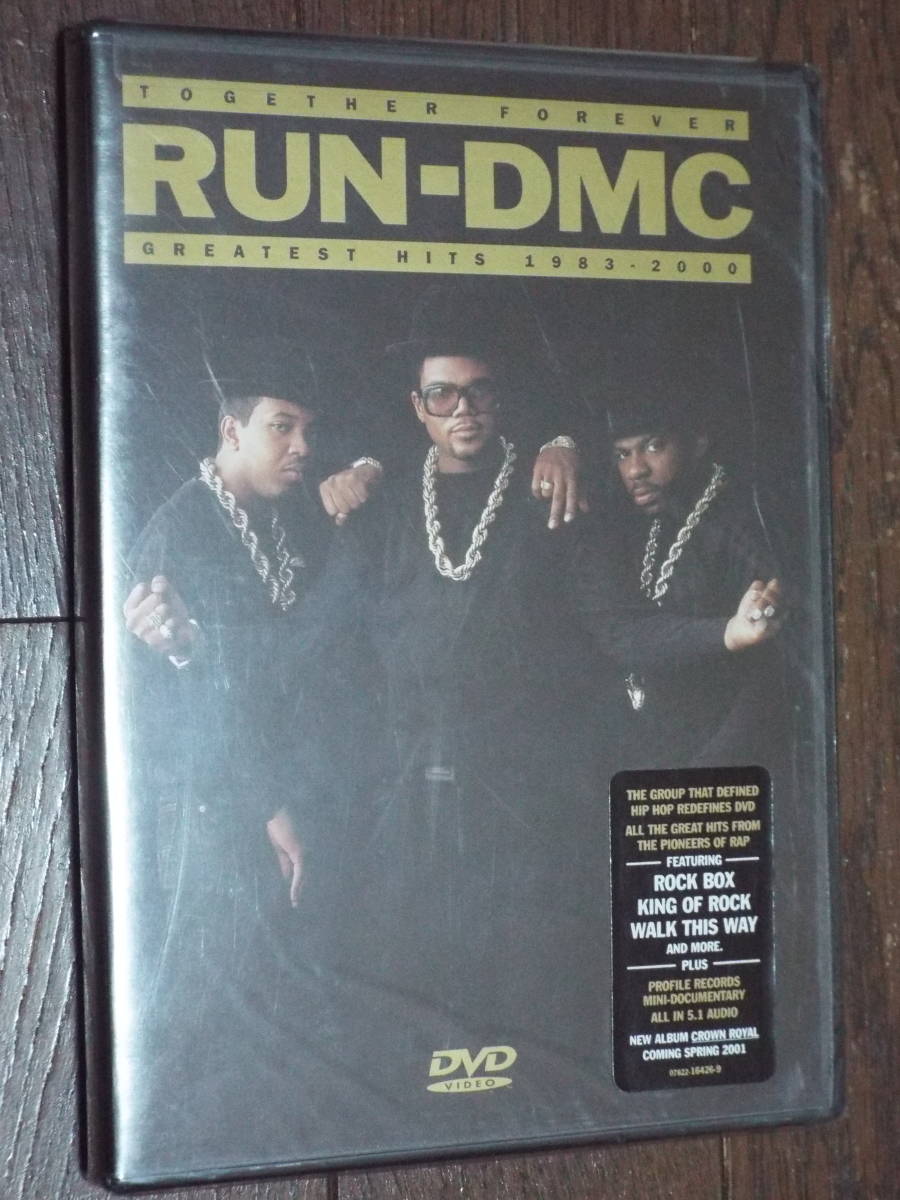 新品DVD★RUN-DMC／Together Forever：Greatest Hits 1983-2000◆ヒット曲のクリップを完全網羅◆グレイテスト・ヒッツ・ベスト／輸入盤_画像1