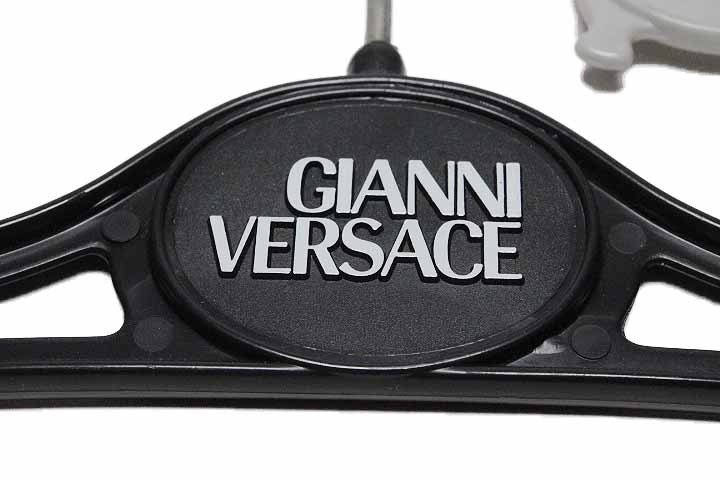  rare rare GIANNI Gianni VERSACE Versace bell search pants hanger hanger set men's gentleman man 