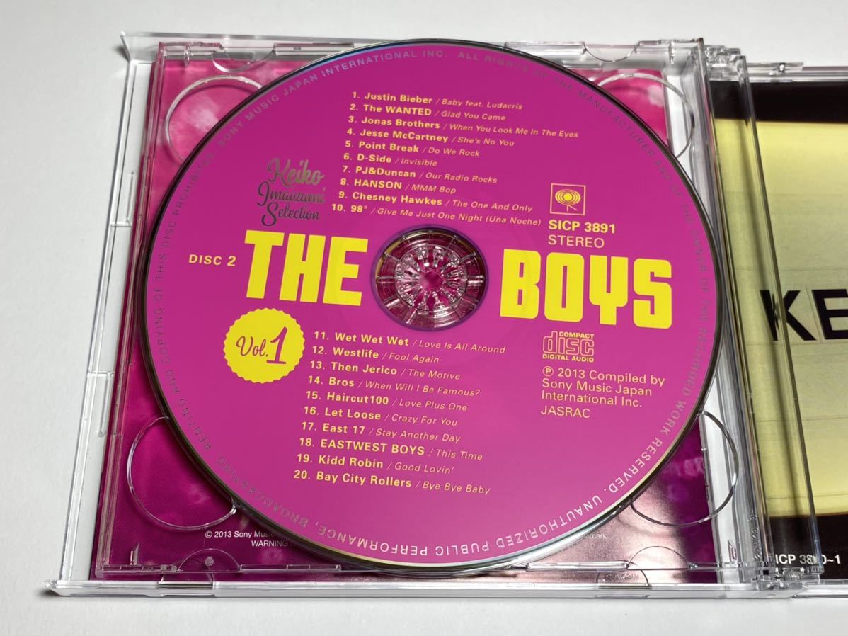 ★SICP-3890～1 The boys 永遠の洋楽アイドル 今泉圭姫子セレクション Vol.1 2CD The boys Keiko Imaizumi selection_画像5