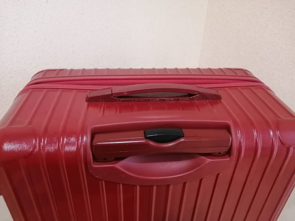 [ courier flight 160] regular goods RIMOWA Rimowa salsa SALSA large 82L suitcase Carry case 2 wheel Toro Lee 855.70 red [u4072]