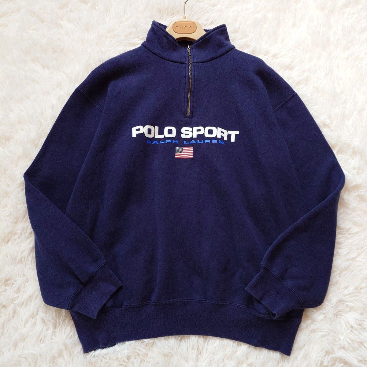 ほ*し様 激レア　90s ポロスポーツ POLO SPORT 長袖　ハーフジップ ほ*し様 激レア 90s ポロスポーツ POLO SPORT 長袖 ハーフジップ ほ*