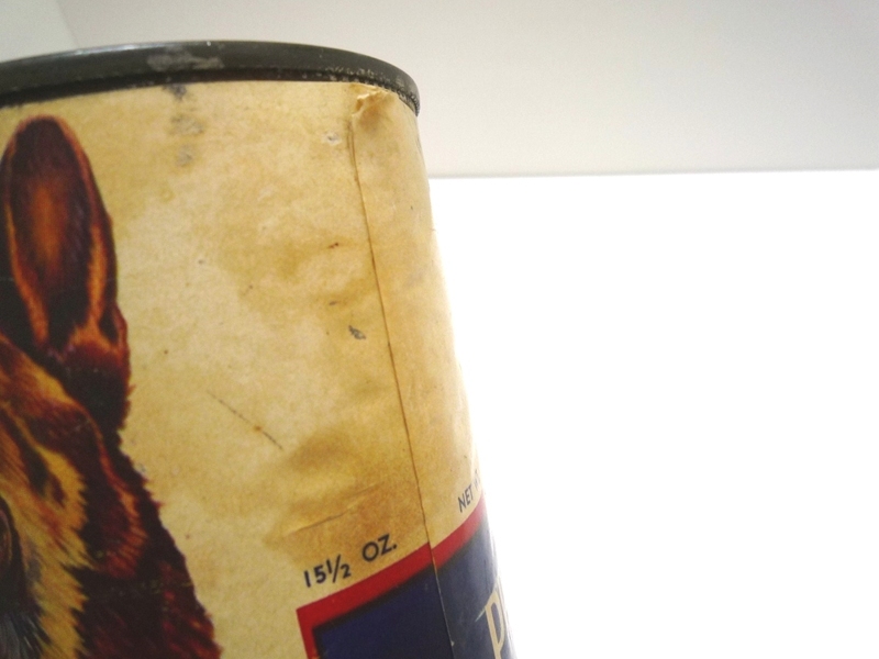 PRIZE WINNER　ビンテージ ドッグフード缶　USA　ジャンク雑貨　犬　インテリア　ディスプレイ　収納に_画像8