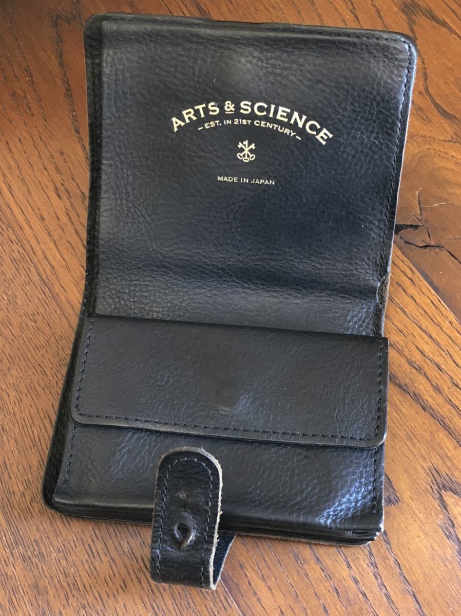 ARTS&SCIENCE Jabara short wallet A&S アーツ&サイエンス_画像3