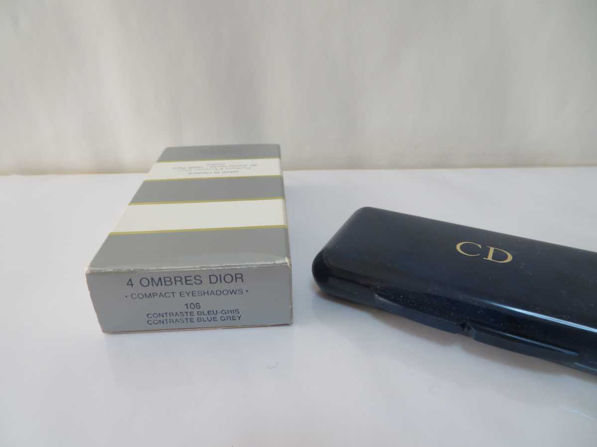 未使用に近い　クリスチャンディオール　4色コンパクト　アイシャドウ　Christian Dior 4 OMBRES DIOR 4 COMPACT EYESHADOWS #106 送料無料_画像5
