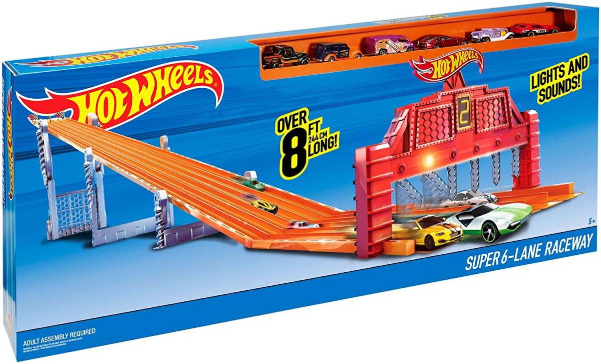 期間限定特価 即決 送料無料 HotWheels ホットウィール ディスプレイ 6