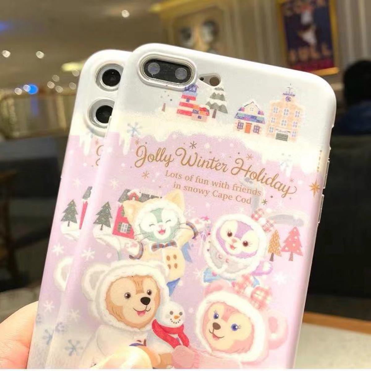 Paypayフリマ ダッフィー シェリーメイ フレンズ 雪だるま 冬 Iphoneケース 携帯カバー Paypayフリマ ダッフィー シェリーメイ フレンズ 雪だるま 冬 Iphoneケース 携帯カバー