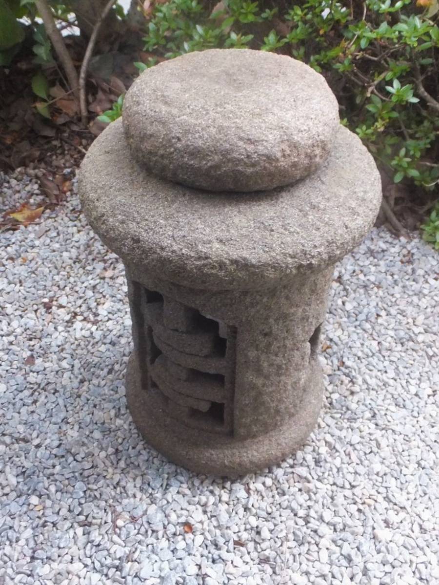 ガーデン ヤフオク! 古民具雑貨石材造園資材彫刻天然自然石・石灯